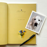 Pet Sympathy Keepsake Book